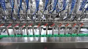 Ligne de remplissage de sauces