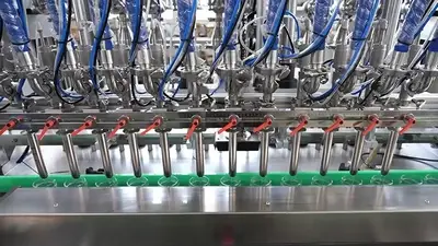 Ligne de remplissage de sauces