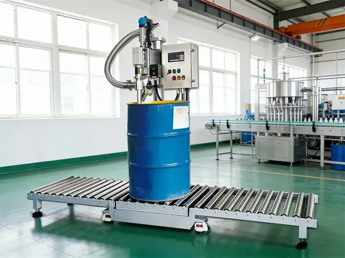 Machine de remplissage de fûts 50 à 300 litres