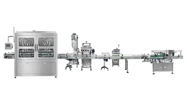 Ligne de remplissage pour produits ménagers et chimiques du quotidien