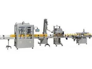 Ligne de remplissage pour huiles industrielles et alimentaires