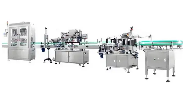 Ligne de remplissage pour sauces et condiments